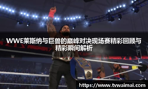 WWE莱斯纳与巨兽的巅峰对决现场赛精彩回顾与精彩瞬间解析